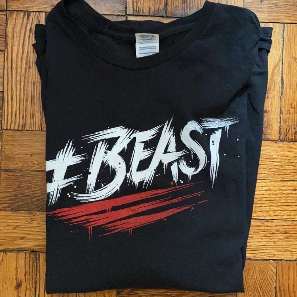 #beast shirt size: XXL